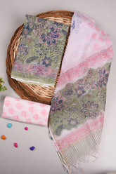 Premium Sanganeri Printed kota Suit With Kota Doria Duppta(BFFKO84)